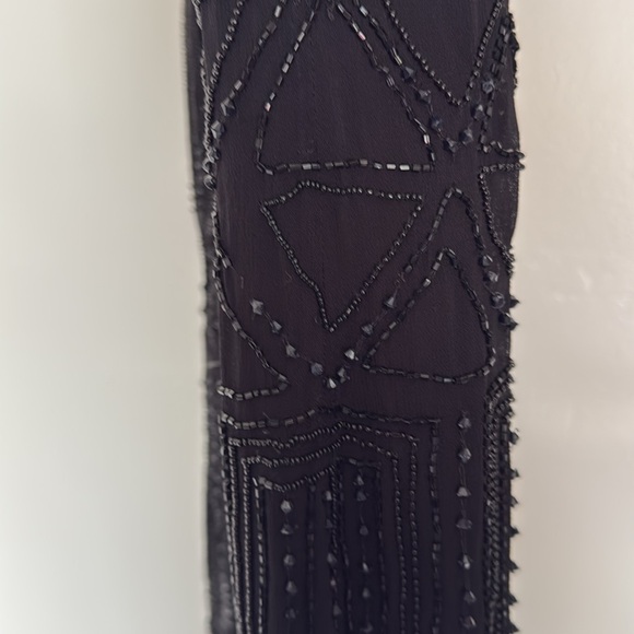NWT. Joie black beaded Sanibel dress - Picture 10 of 11